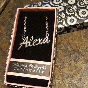 Personalized " Alexa " necklace